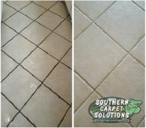 before after tile cleaning